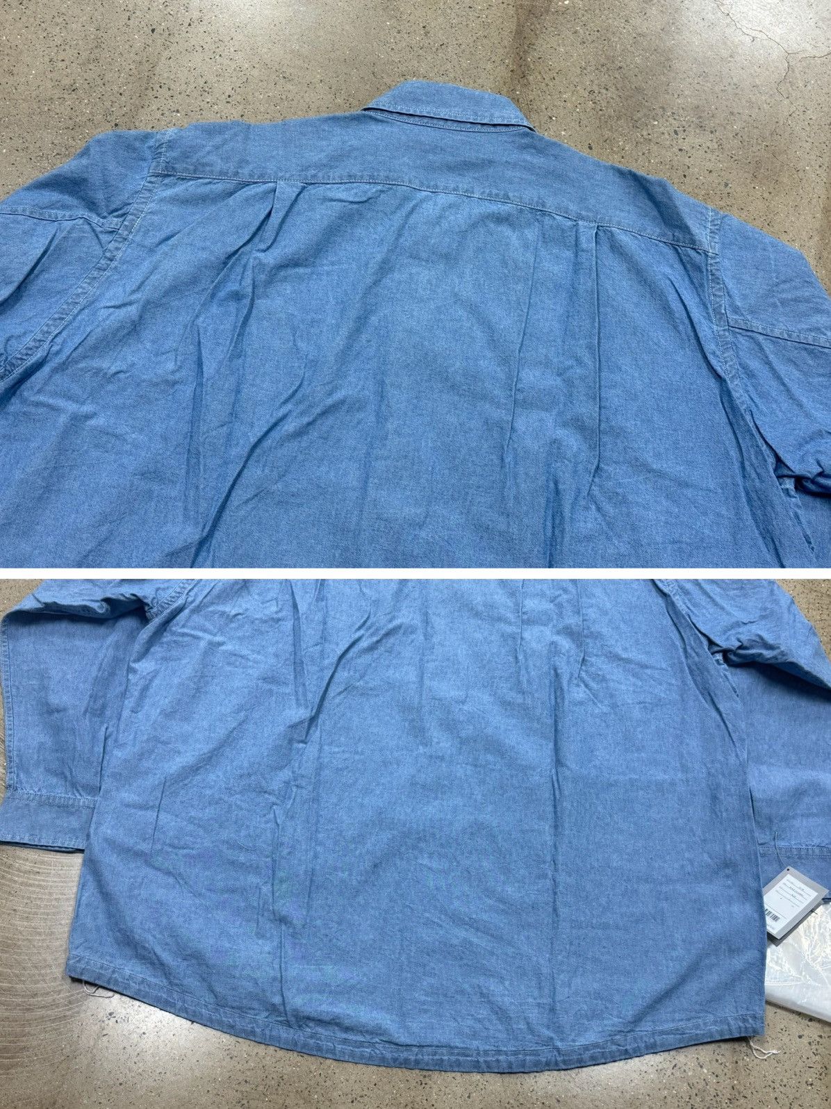Beams Japan BROCHURE BR+ALWT E/W CHAMBRAY beams ssz Size US L / EU 52-54 / 3 - 7 Thumbnail