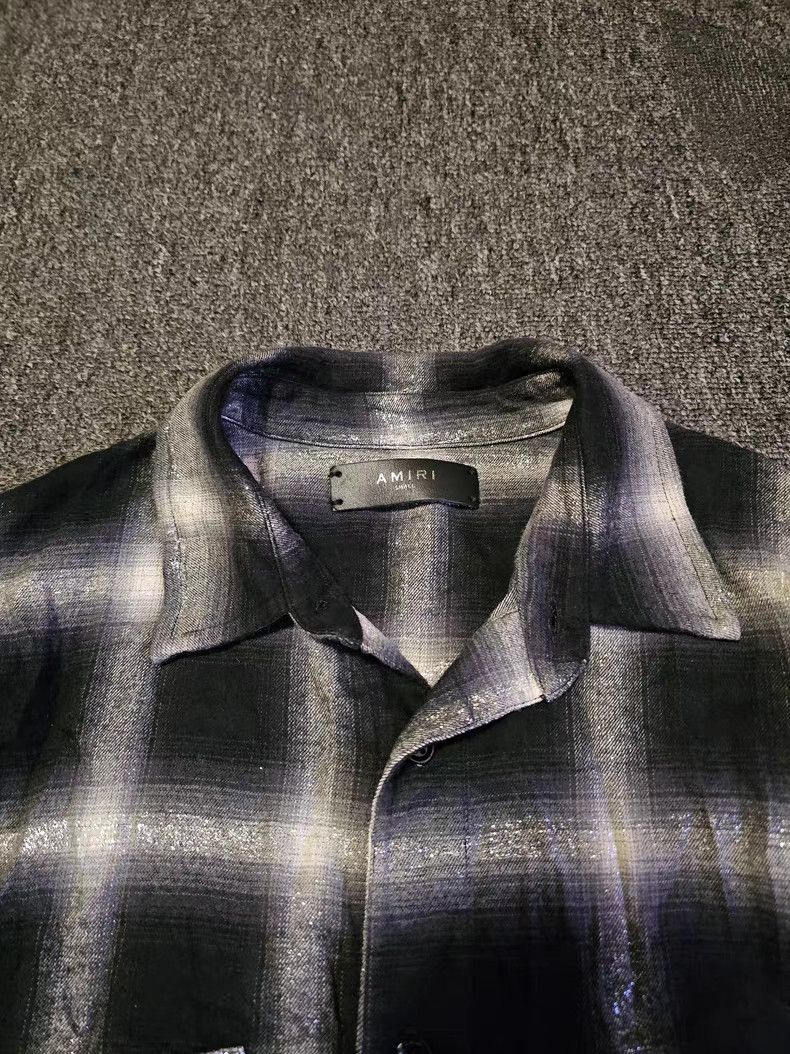 Amiri AMIRI Plaid Shirt Size US S / EU 44-46 / 1 - 8 Thumbnail