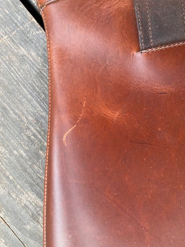 Cole Haan Brown leather boots in an equestrian/horse riding style Size US 7.5 / IT 37.5 - 13 Thumbnail