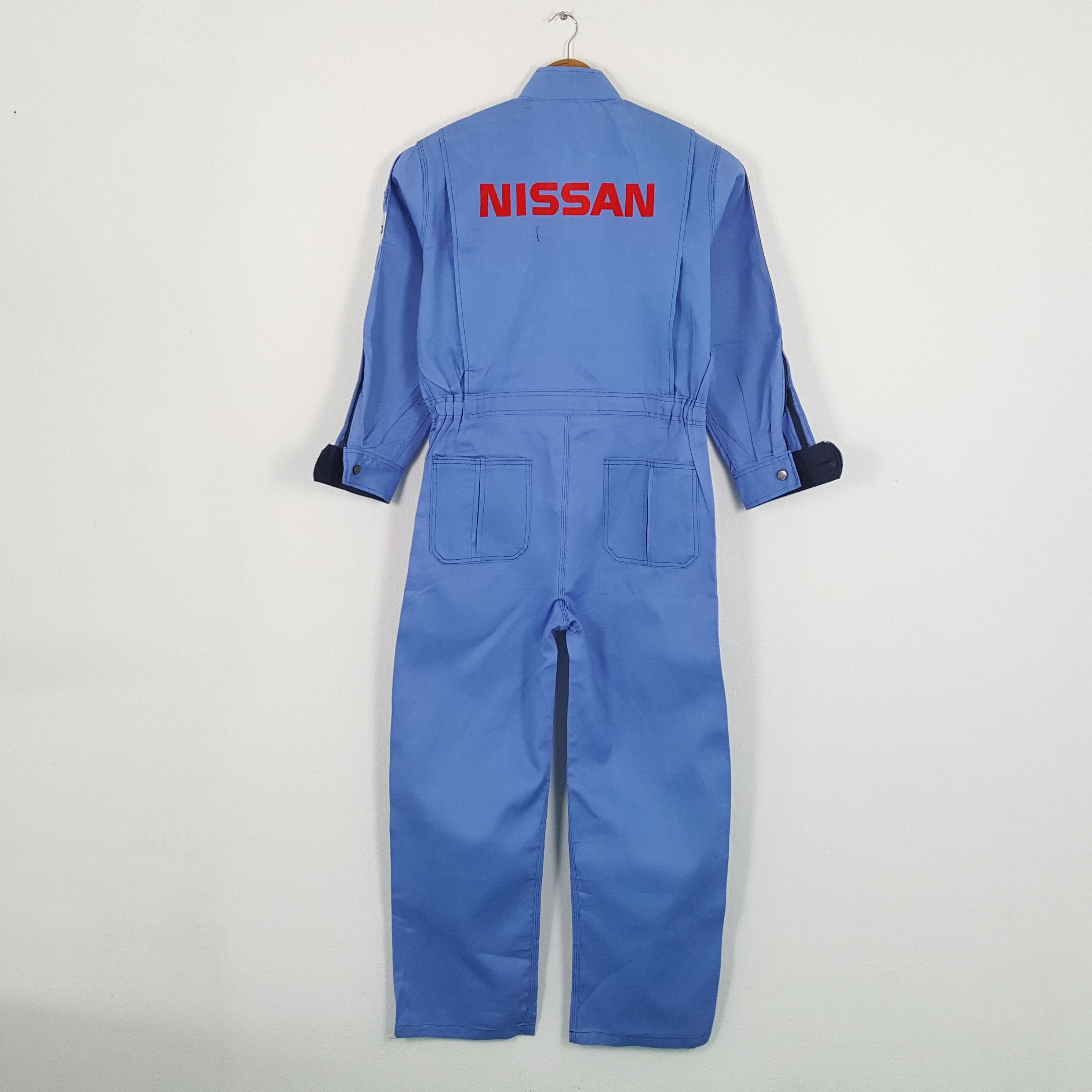 Japanese Brand × Vintage Vintage NISSAN Japanese Racing Team Coverall Jacket Size US L / EU 52-54 / 3 - 1 Thumbnail