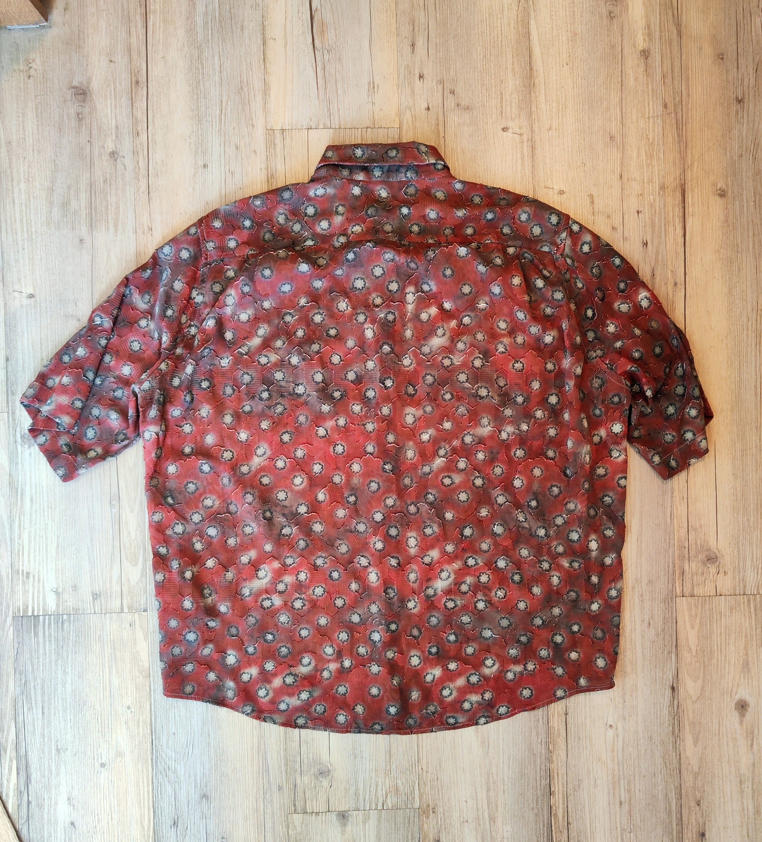 Acne Studios Sambler washed daisies shirt.Like Jacquemus or Diesel. Size US L / EU 52-54 / 3 - 5 Thumbnail