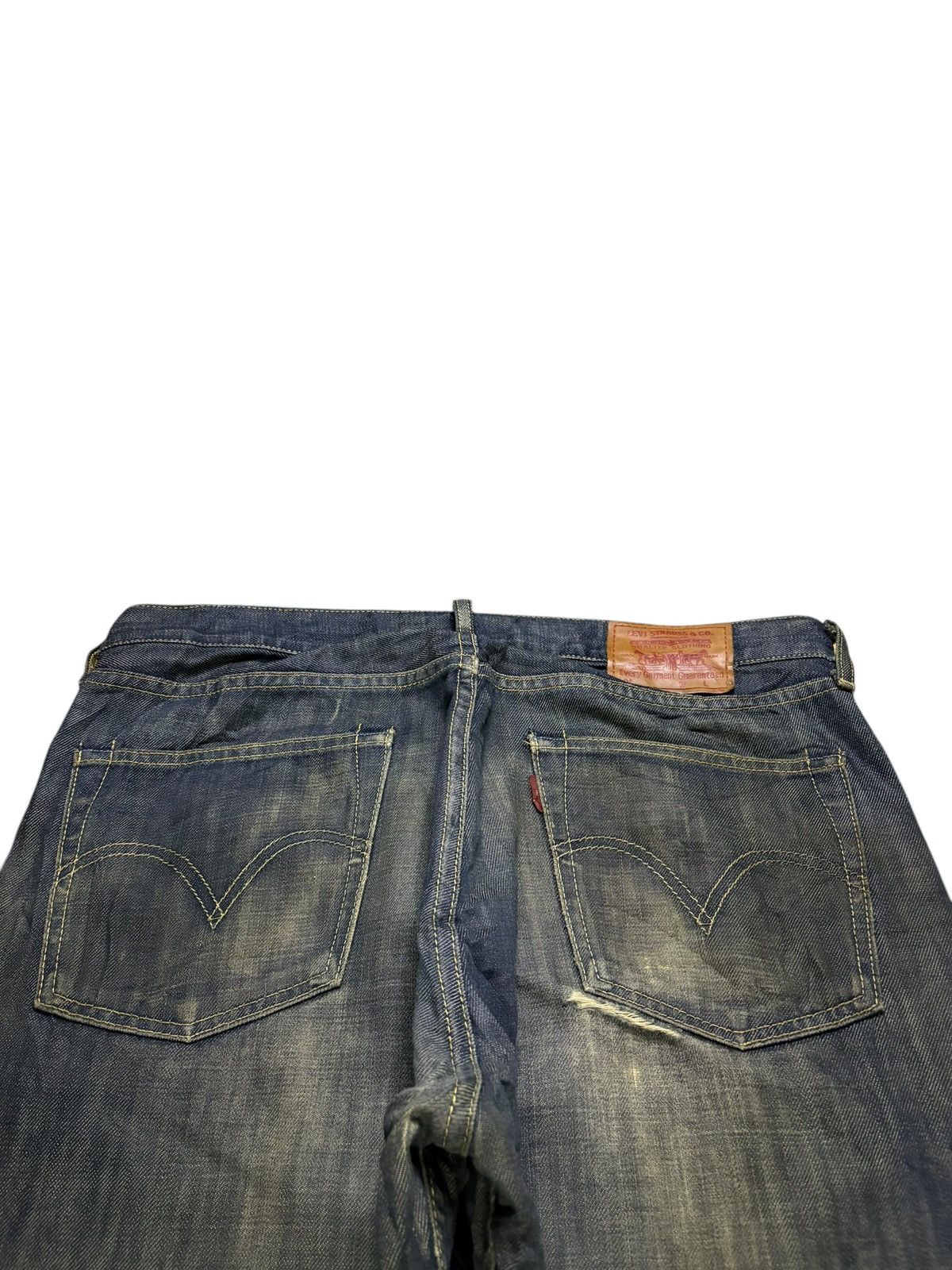 Levi's Vintage 90s Levis 503 Rusty Mud Wash Distressed Baggy Jeans Size US 34 / EU 50 - 8 Thumbnail