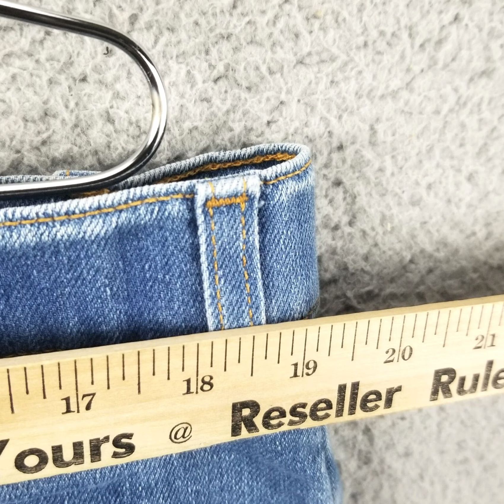 Levi's VINTAGE Levi's Denim Jeans Orange Tab USA Made Cropped 38X24 Regular Mens Jeans 517 Distressed Solid USA Theme 80s 90s Size US 38 / EU 54 - 5 Thumbnail