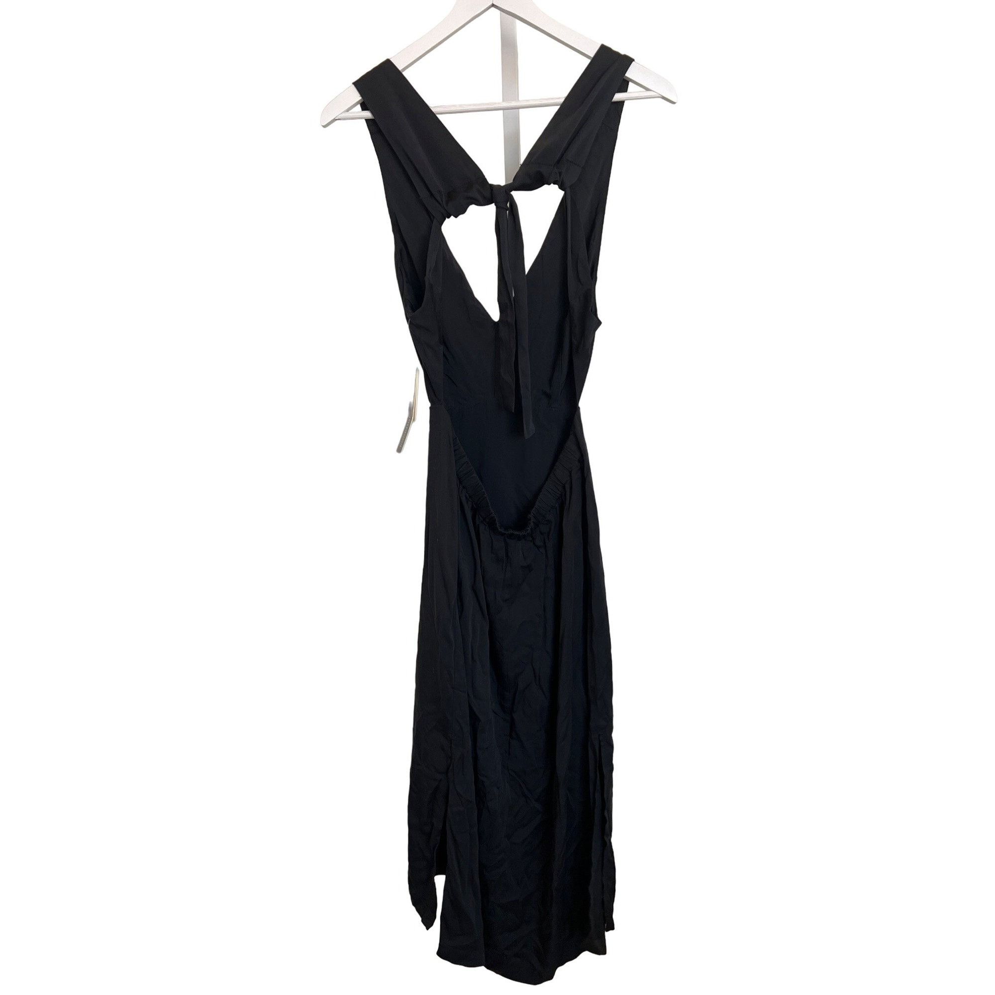 Anthropologie Anthropologie Sleeveless Deep-V Midi Dress Size XS / US 0-2 / IT 36-38 - 7 Thumbnail