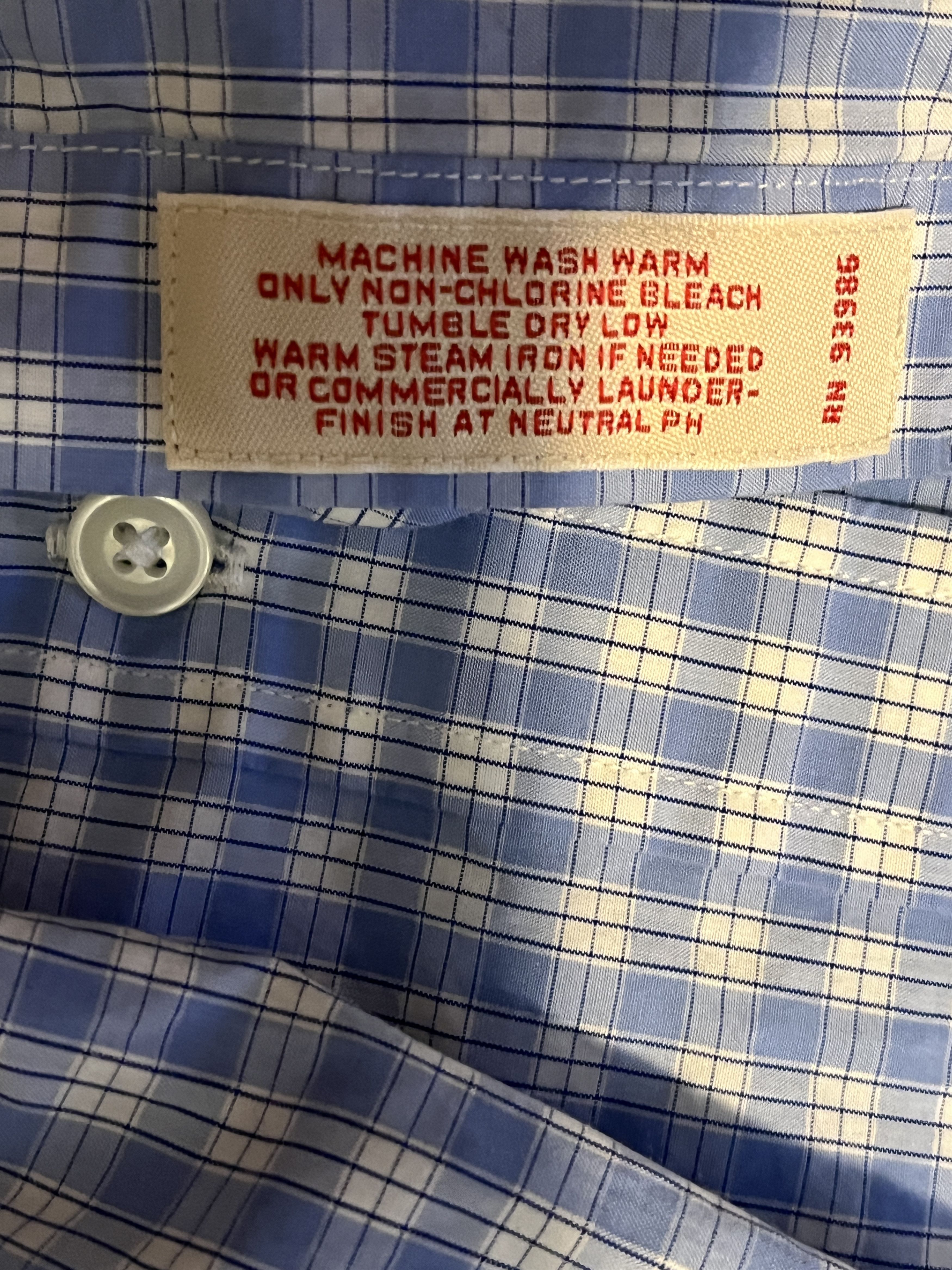 Brooks Brothers Brooks Brothers Red Fleece Button Down Shirt Size US L / EU 52-54 / 3 - 3 Thumbnail