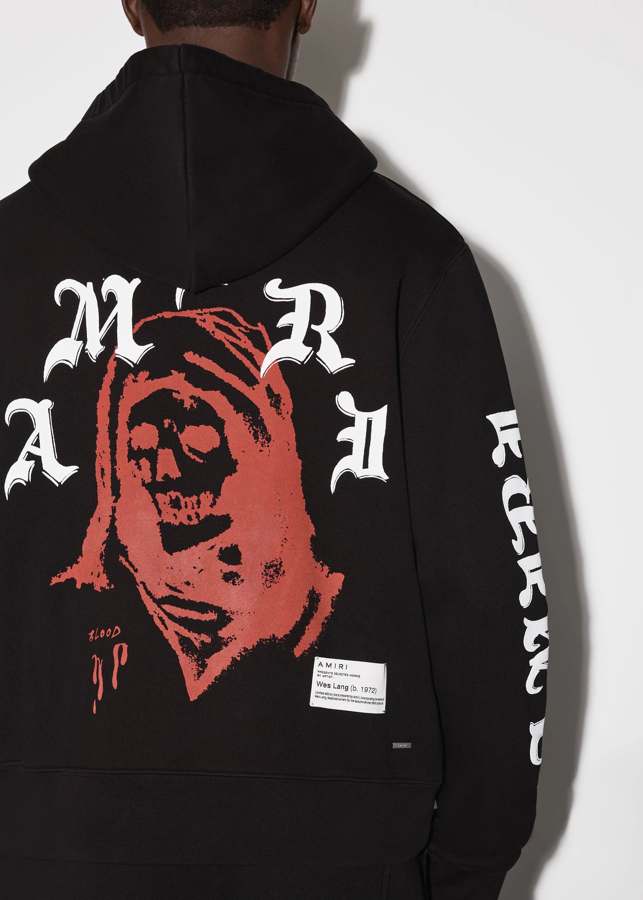Amiri o1w1db11224 Wes Lang Solar Kings Hoodie in Black Size US S / EU 44-46 / 1 - 2 Thumbnail