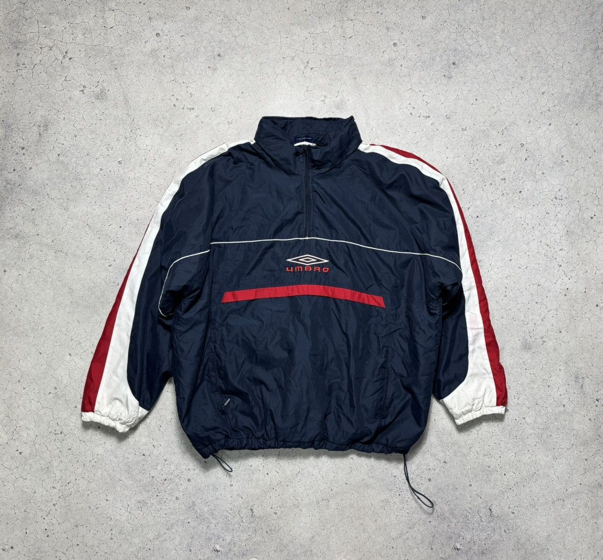 Umbro Vintage 90s Anorak Puffer Jacket Umbro Big Logo Y2K Size US XL / EU 56 / 4 - 1 Thumbnail