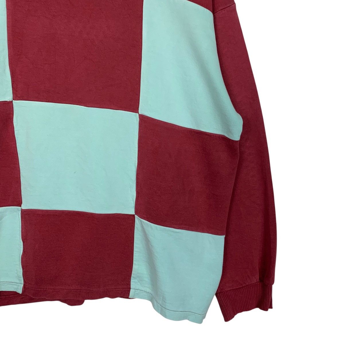 Japanese Brand Vintage WELDON Check Crewneck Sweatshirt #2944-C133 Size US L / EU 52-54 / 3 - 4 Thumbnail