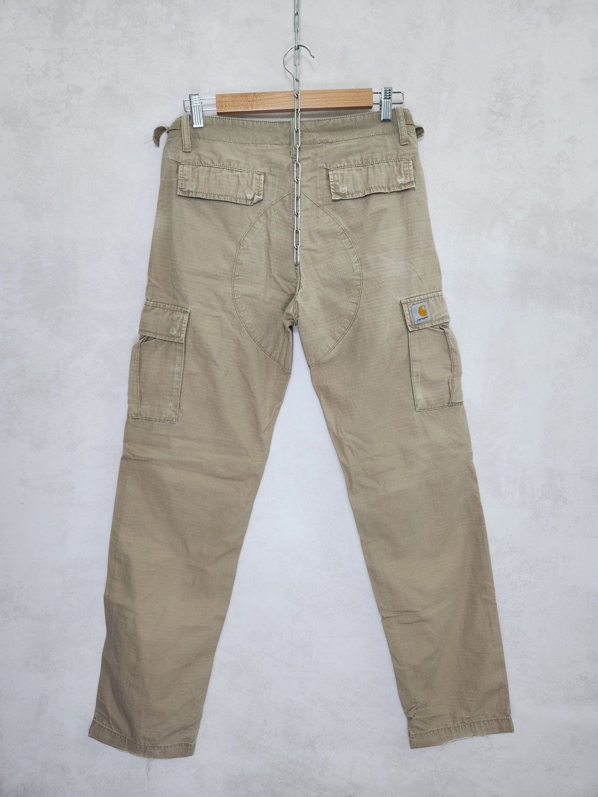 Carhartt × Carhartt Wip × Vintage Vintage 90s Carhartt Cargo Aviation Pants 29x32 Size US 29 - 1 Thumbnail