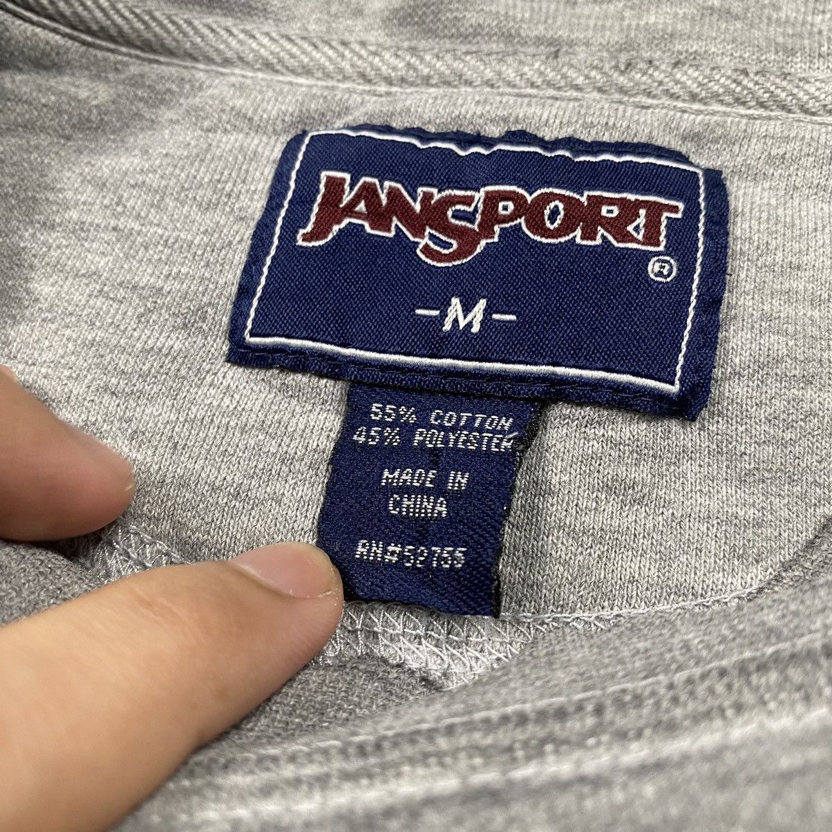 Jansport OG y2k Hawaii University Disteressed Boxy Crewneck Size US M / EU 48-50 / 2 - 8 Thumbnail