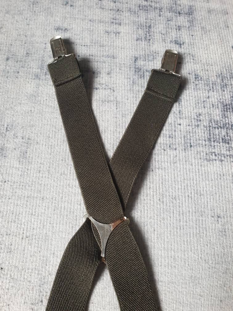 Japanese Brand 💥Unnamed green military colour harajuku suspender Size ONE SIZE - 2 Thumbnail