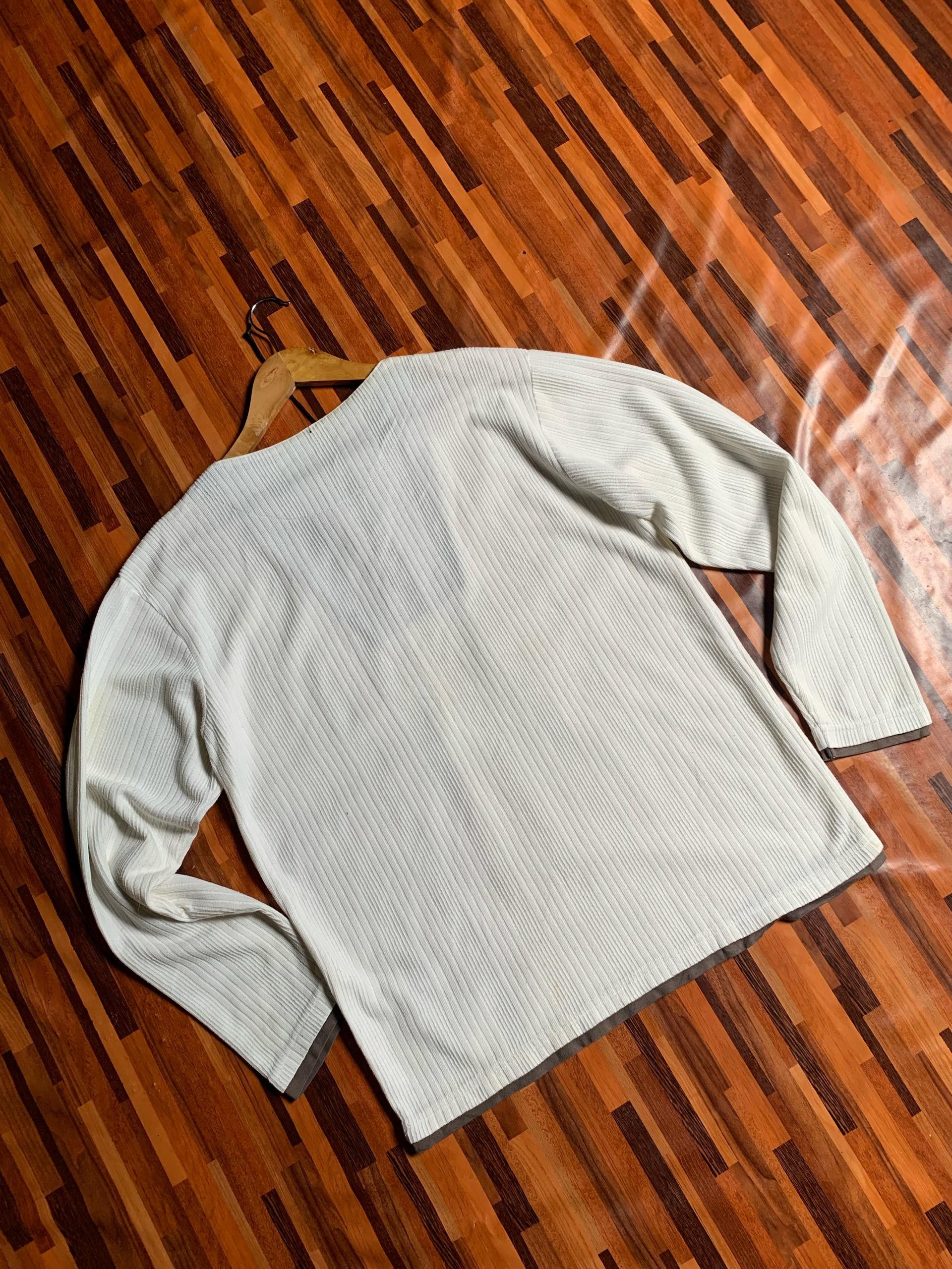 Vintage Vintage Japanese Brand MFE Long Sleeve T-Shirt Size US L / EU 52-54 / 3 - 3 Thumbnail