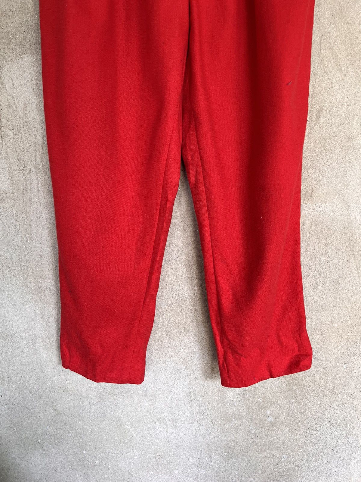 United Colors Of Benetton United Colors Of Benetton Wool Baggy Pant Size 25" / US 0 / IT 36 - 4 Thumbnail