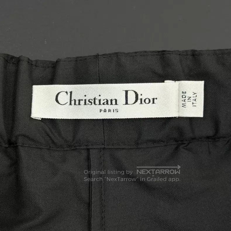 Dior Dior Black nylon hooded belt skirt pants Size 27" / US 4 / IT 40 - 5 Thumbnail