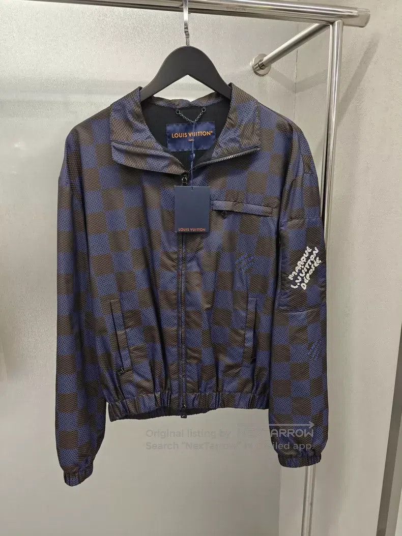 Louis Vuitton Louis Vuitton Fei Dong Co-branded Series Checkerboard Navy Size US S / EU 44-46 / 1 - 1 Thumbnail