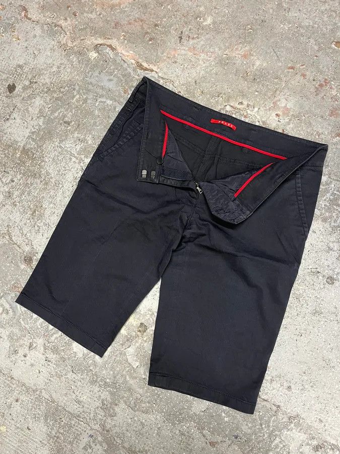Prada 2000s Prada Faded Black Short Size US 31 - 5 Thumbnail