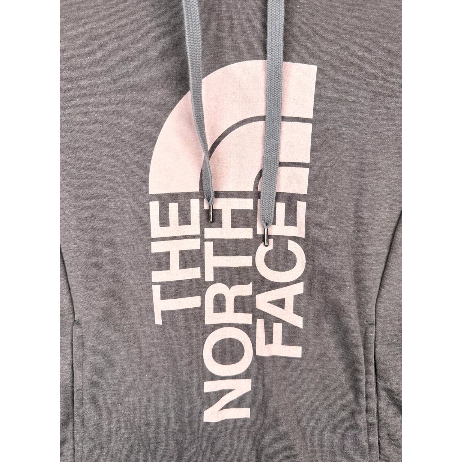 The North Face The North Face Hoodie Womens Medium Gray Pink Pullover Half Dome Logo Sweatshirt Size M / US 6-8 / IT 42-44 - 6 Thumbnail