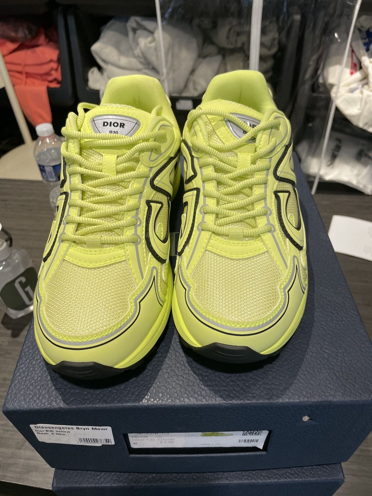 Dior Dior B30 Yellow Mesh Size US 8 / EU 41 - 5 Thumbnail