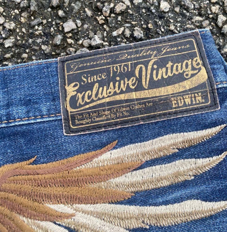 Edwin VINTAGE EDWIN EXCLUSIVE VINTAGE DISTRESSED DENIM Size US 30 / EU 46 - 13 Thumbnail