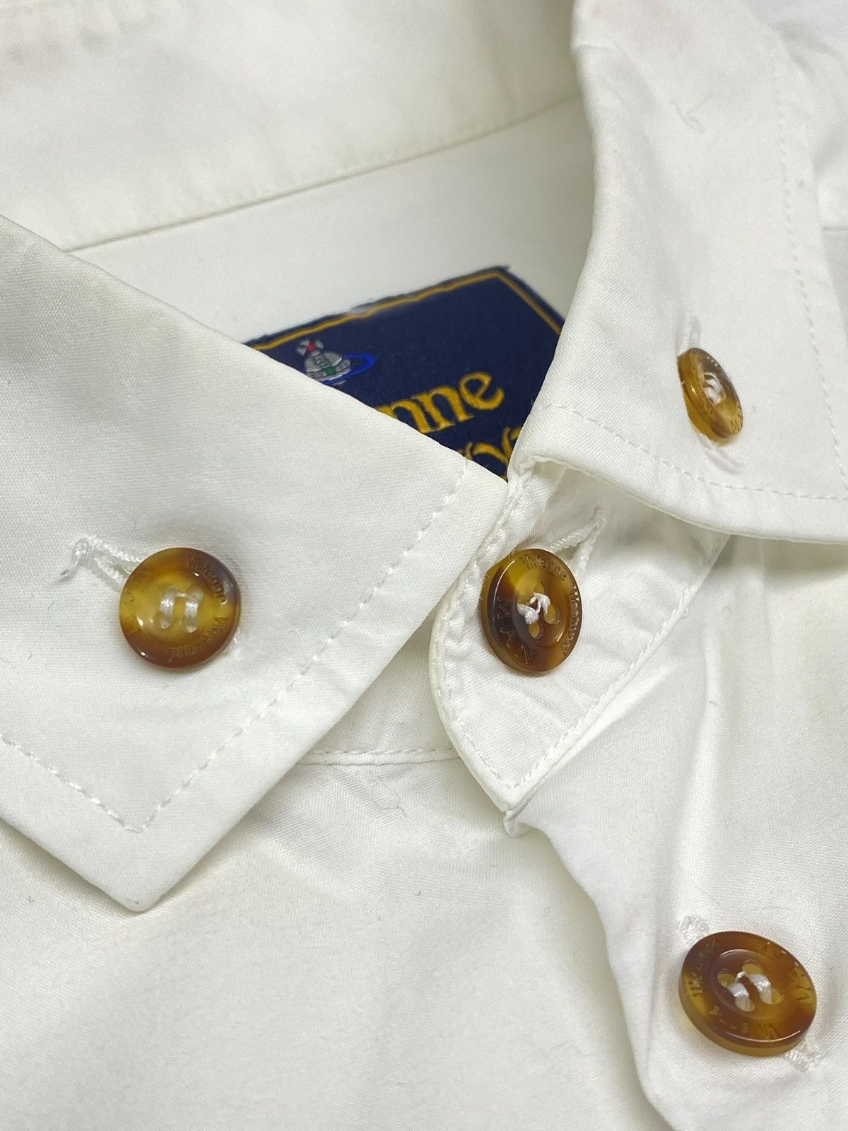 Vivienne Westwood 🔥 VIVIENNE WESTWOOD ORB BUTTON-UP MOD CLASSIC BRIT Size US S / EU 44-46 / 1 - 10 Thumbnail