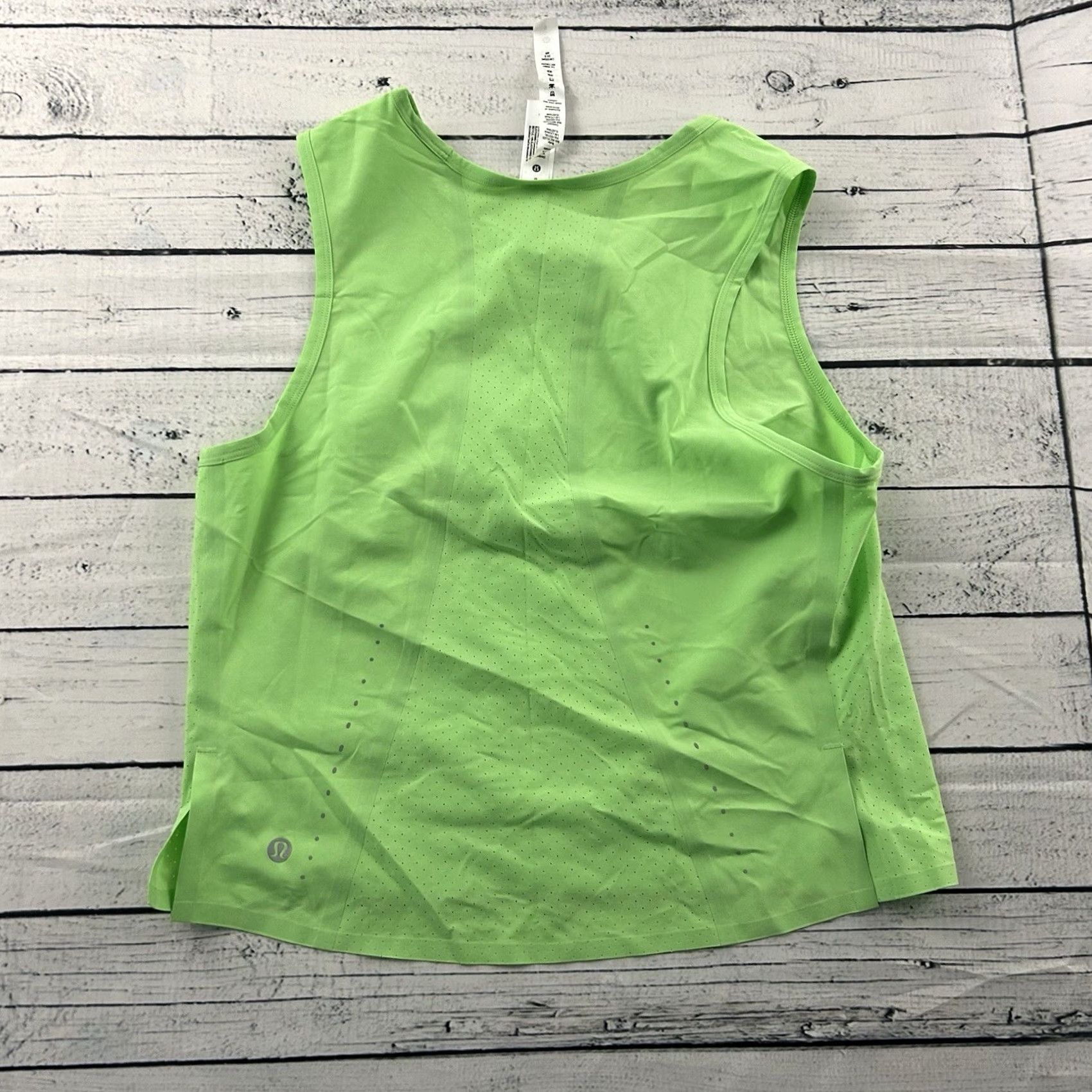 Lululemon Lululemon Sleeveless Cropped Athletic Shirt Women's 6 Green Tank Cropped Activewear Womens 6 Green Size M / US 6-8 / IT 42-44 - 5 Thumbnail