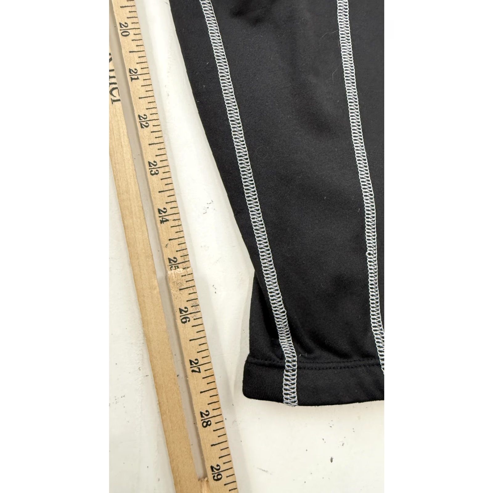 Vintage SportHill Pants Womens Medium Black DryLite Running Leggings Leggings Athletic Size 32" / US 10 / IT 46 - 7 Thumbnail