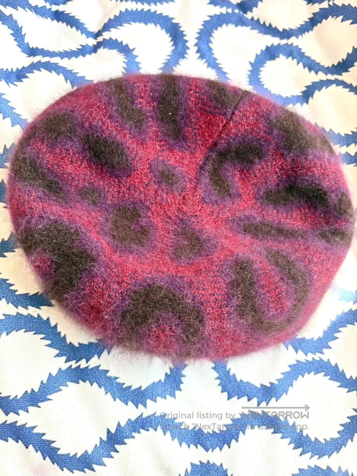 Vivienne Westwood vivienne westwood leopard print beret hat. Size ONE SIZE - 2 Thumbnail