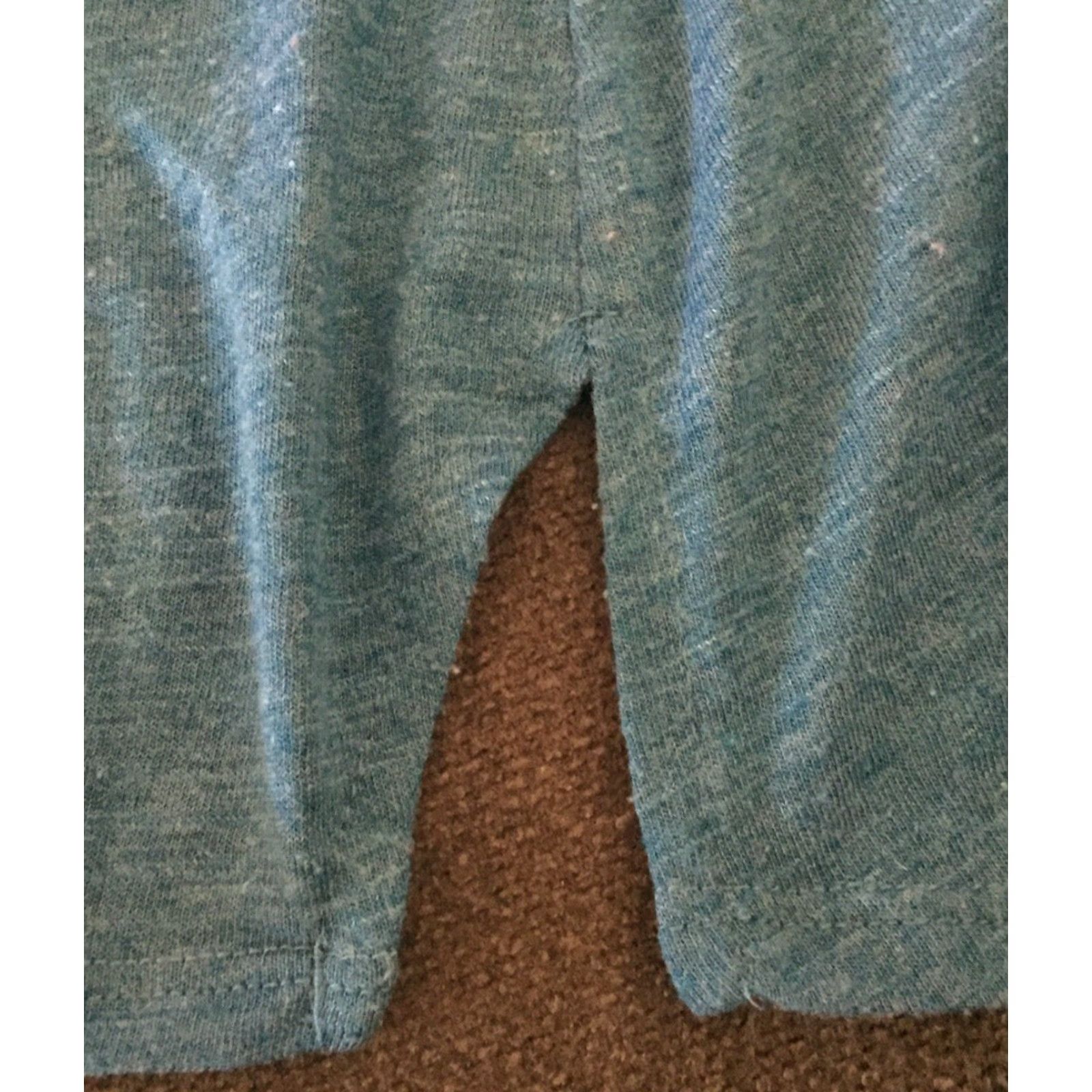 Madison Madison & Berkeley Blouse Shirt XL Blue Short Sleeve V-Neck Bling Jeweled 1X B487 Women Size XL / US 12-14 / IT 48-50 - 5 Thumbnail