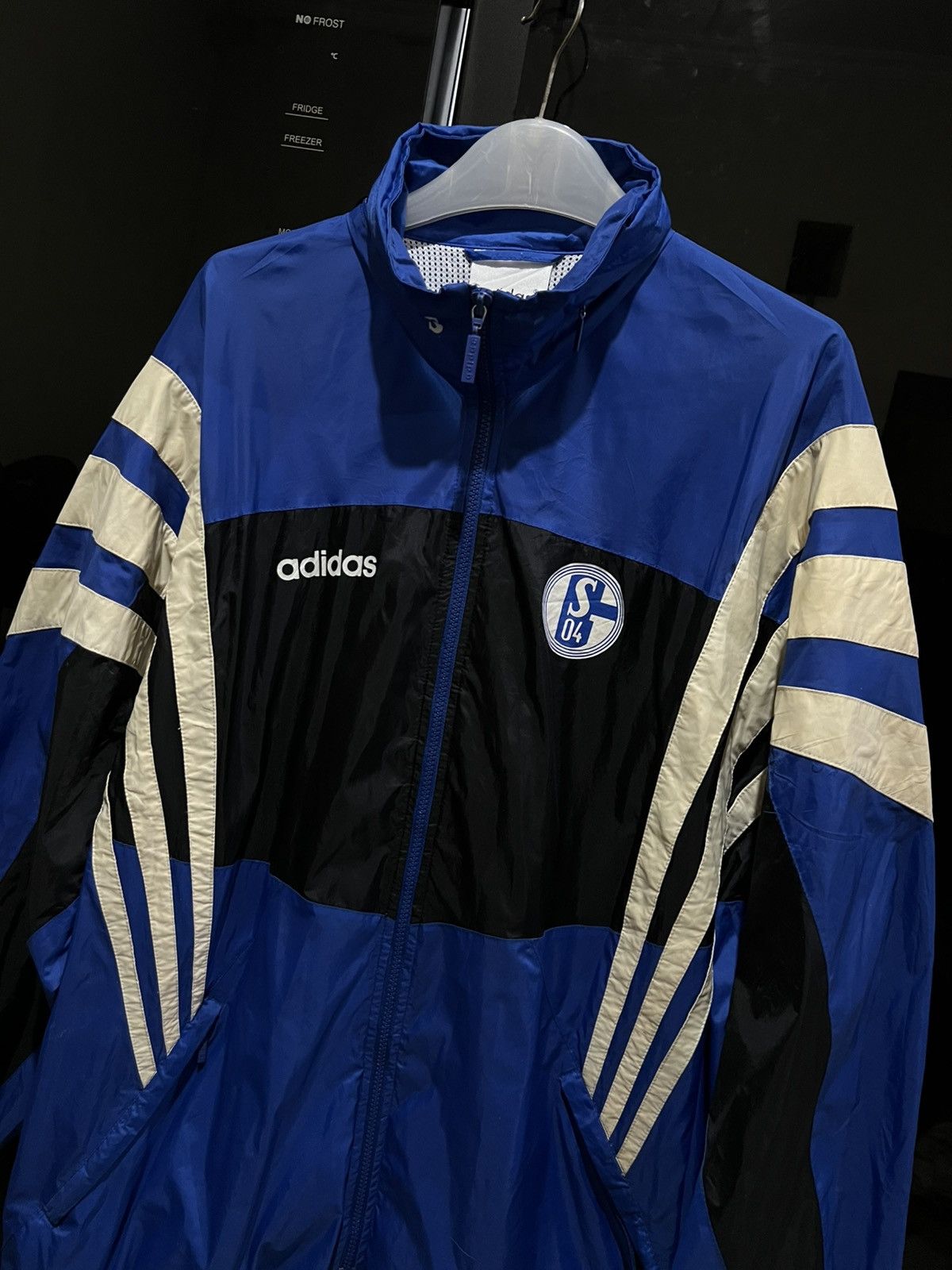 Vintage Vintage Adidas Schalke 04 FC 1996/97 Track Jacket Size US XL / EU 56 / 4 - 3 Thumbnail