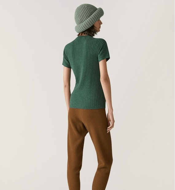 Loro Piana o1w1db10724 Maras Crewneck Sweater in Green Size M / US 6-8 / IT 42-44 - 6 Thumbnail