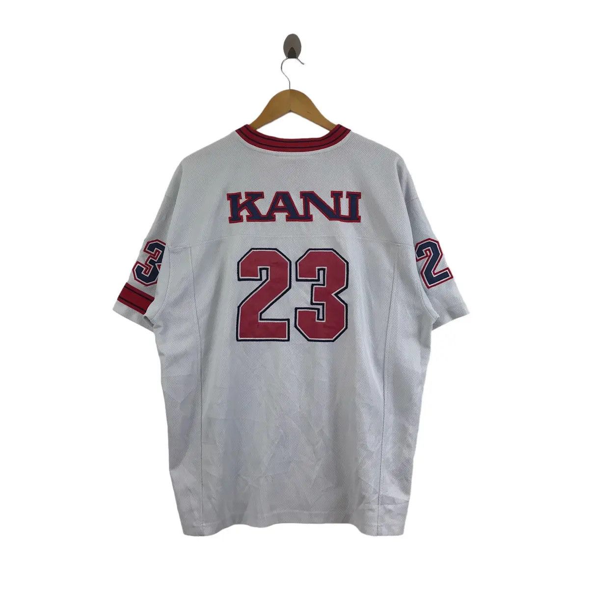 Karl Kani Vtg KARL KANI Jordan 23 Basketball Hip Hop Rap Jersey Size US L / EU 52-54 / 3 - 2 Thumbnail