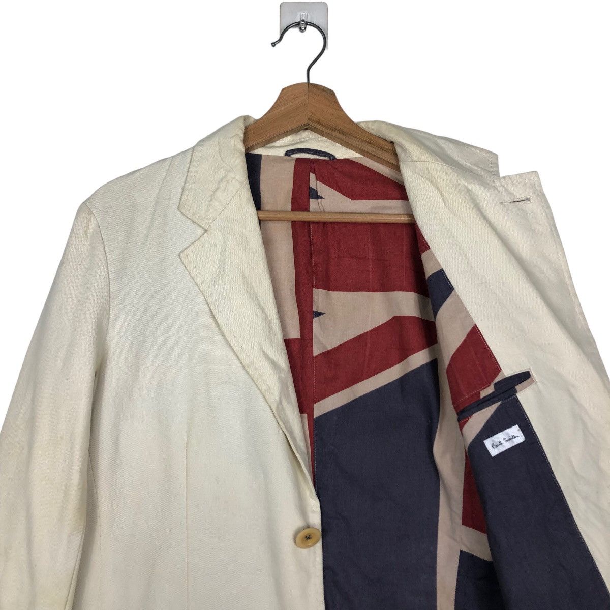 Japanese Brand 🔥Vintage Chore Jacket Paul Smith Big Flag United Kingdom Size US S / EU 44-46 / 1 - 12 Thumbnail