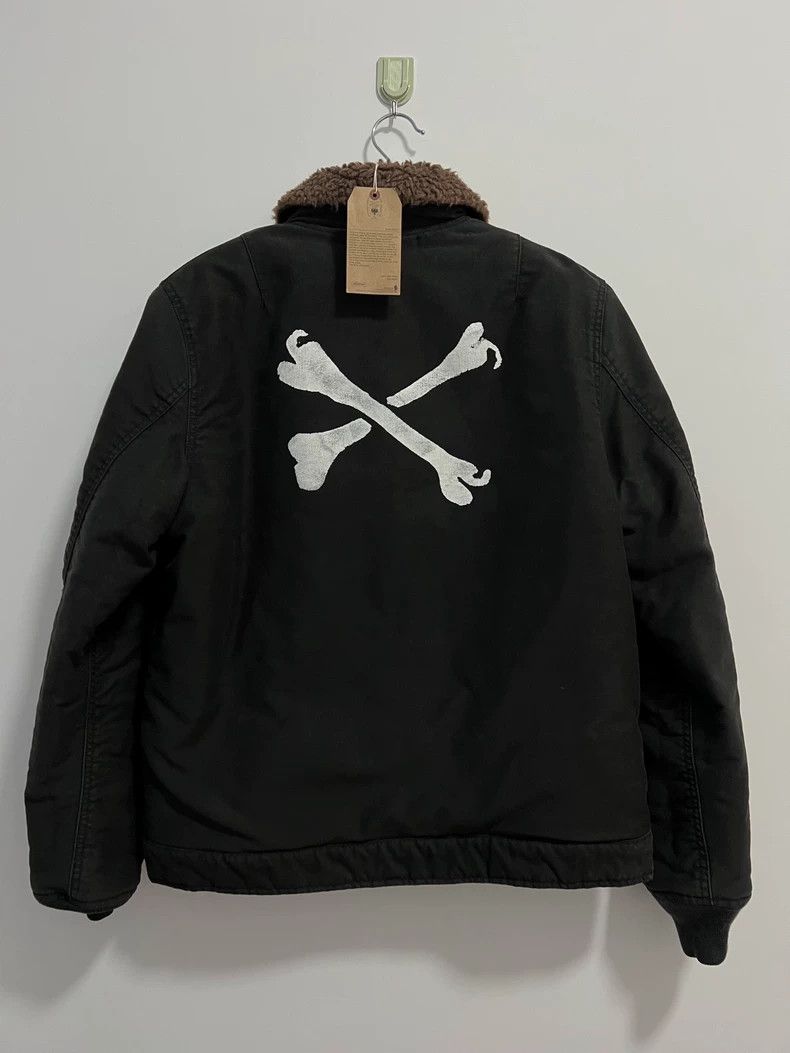 Wtaps WTAPS M43 Bone Jacket Cotton Coat Size US S / EU 44-46 / 1 - 1 Thumbnail