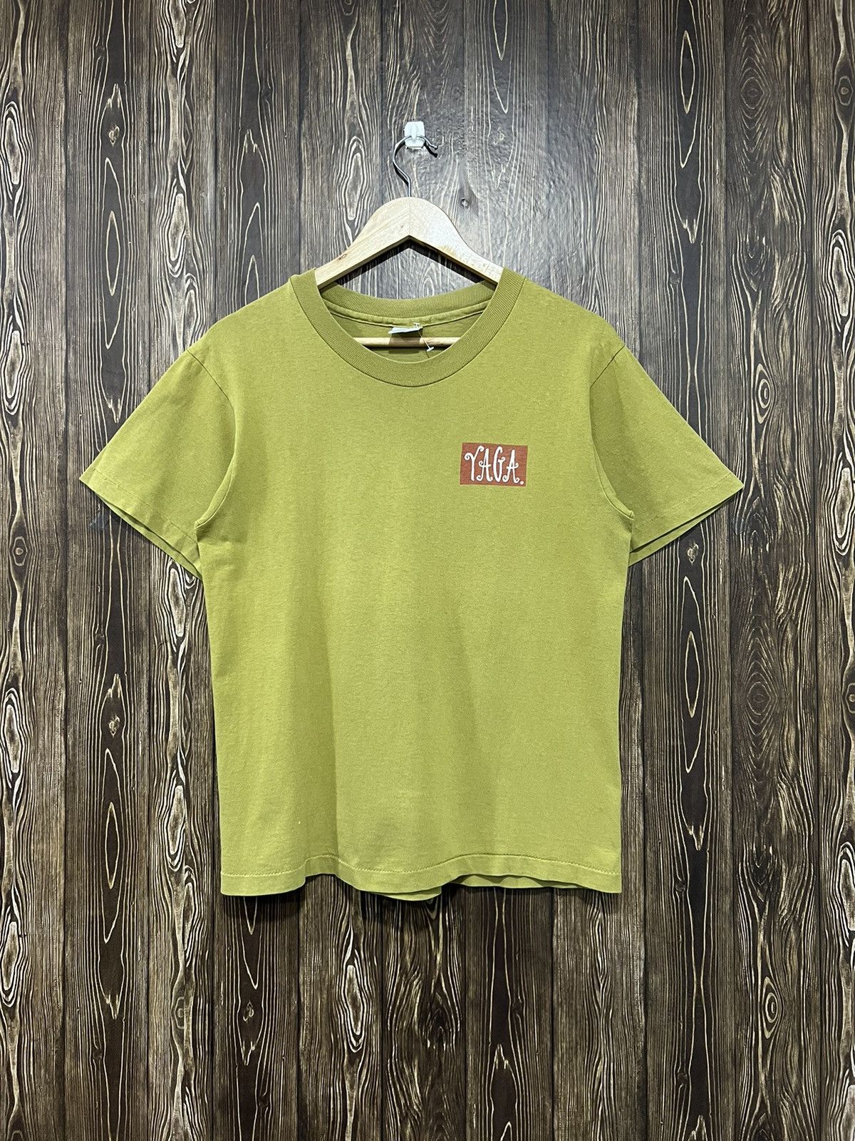 Vintage Vintage 90s Yaga Streetwear Boxy Tshirt Size US M / EU 48-50 / 2 - 3 Thumbnail