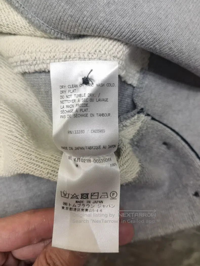 Thom Browne Thom Browne Classic striped hooded sweatshirt Size US M / EU 48-50 / 2 - 7 Thumbnail