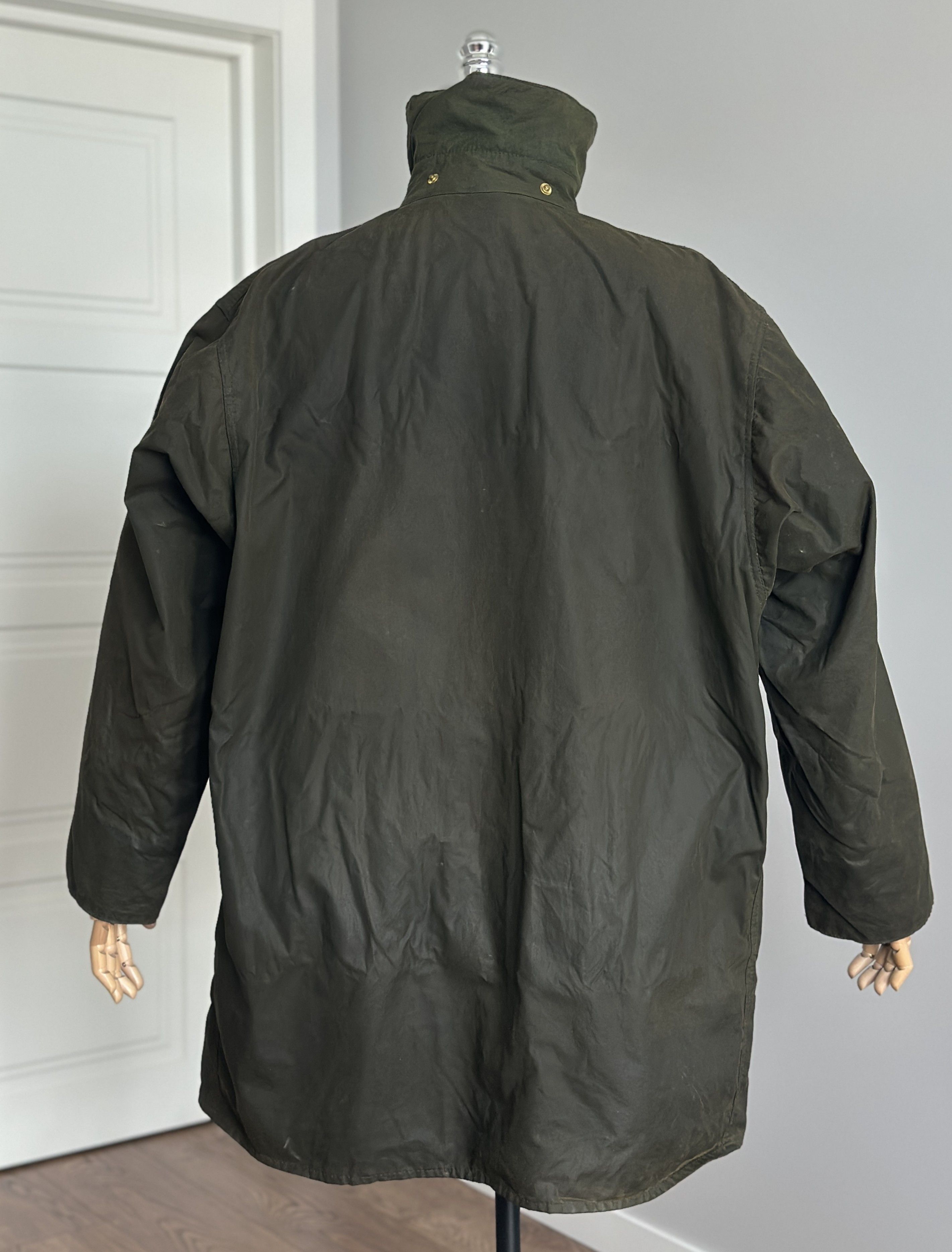 Barbour BARBOUR A200 Border Wax Jacket C46 / 117CM England Vintage Size US XXL / EU 58 / 5 - 8 Thumbnail