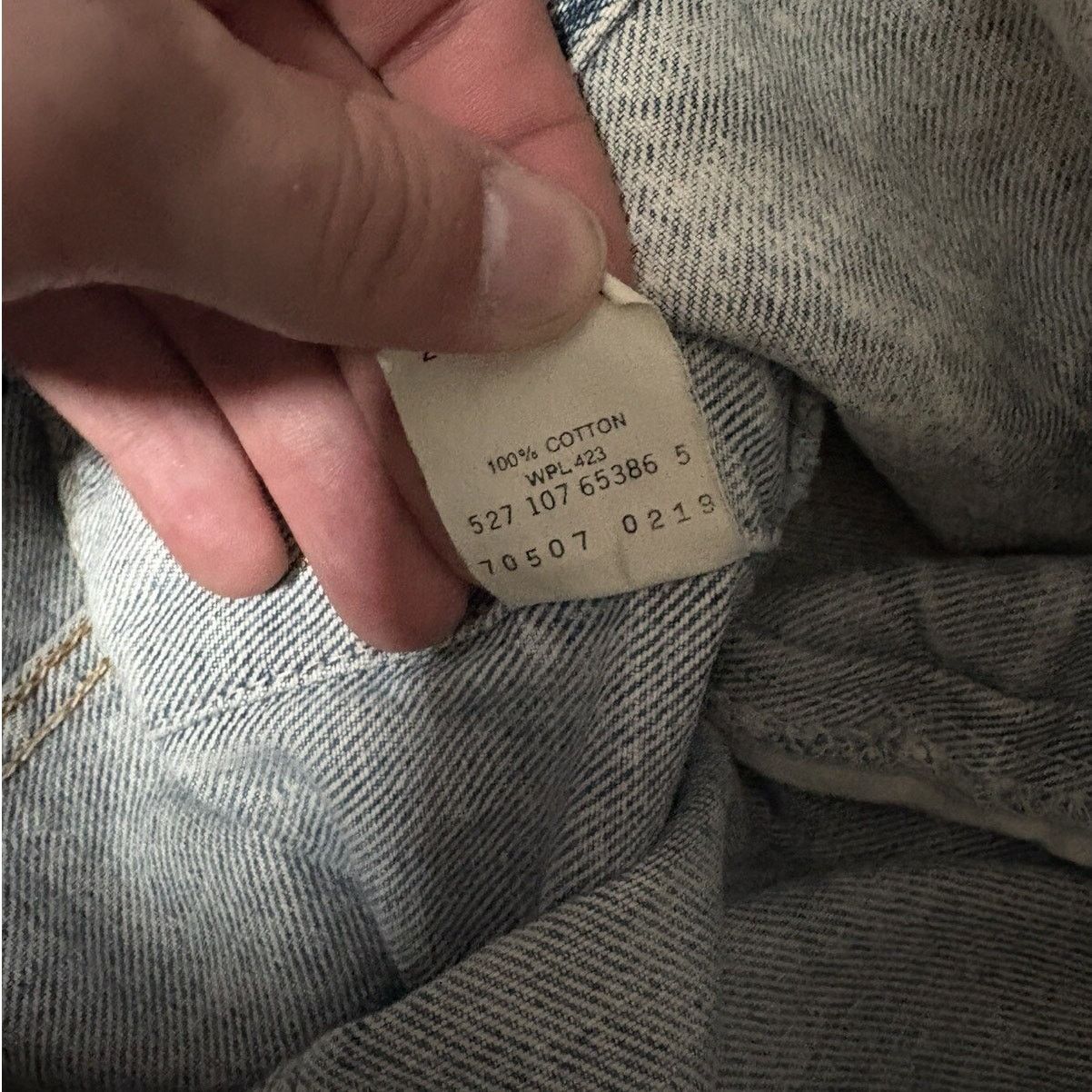 Levi's Vintage 1980s Levi’s Trucker Jacket - Patches, Harley Cross Size US L / EU 52-54 / 3 - 8 Thumbnail