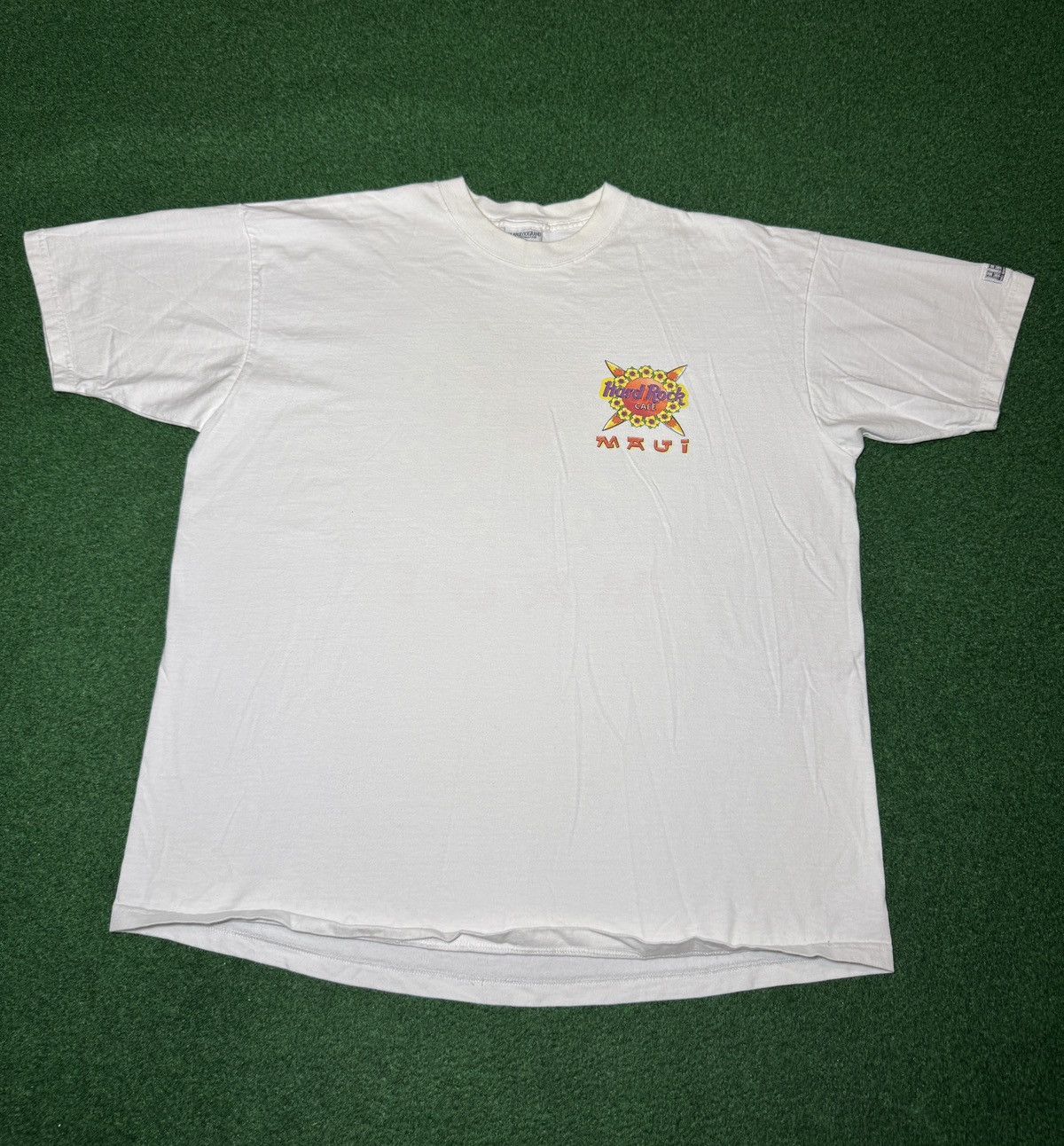 Hard Rock Cafe intage 90s Hard Rock Maui Wowie Honolulu Surfer XXL T Shirt Size US XXL / EU 58 / 5 - 3 Thumbnail