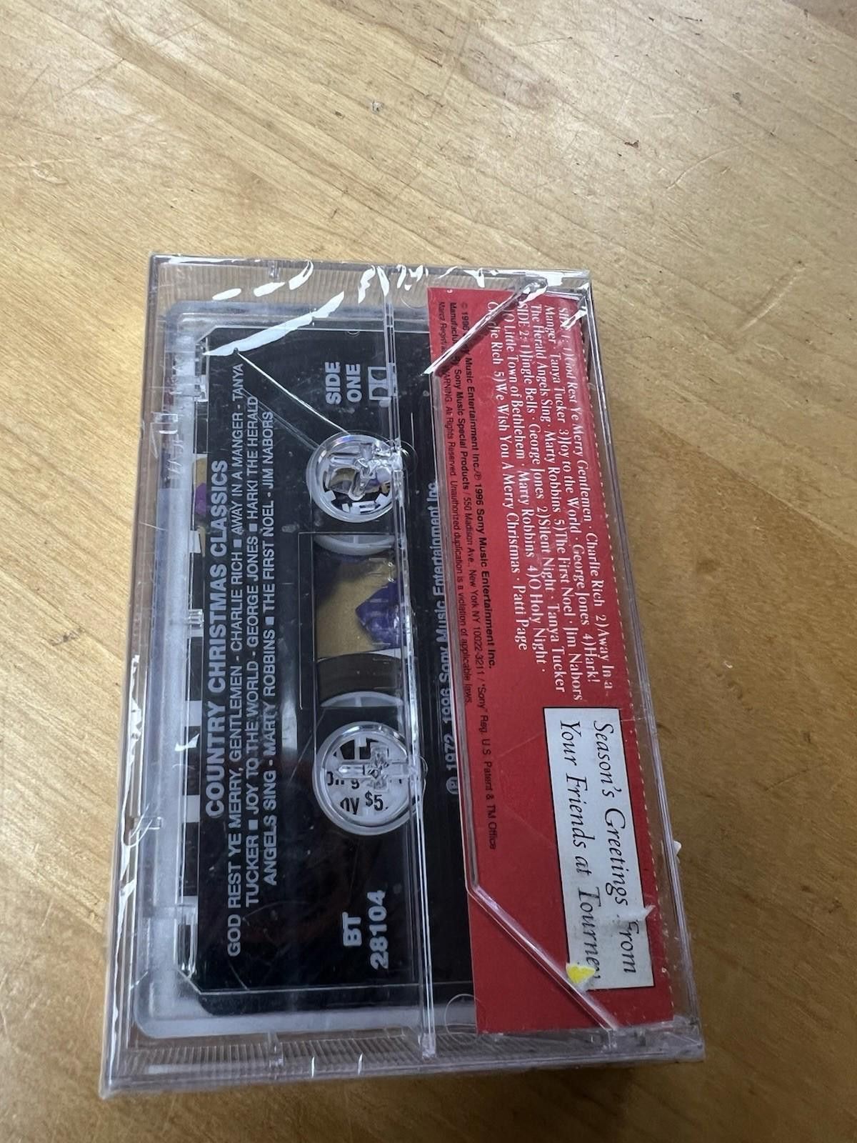 Other Tourney Country Christmas Classics Cassette NEW SEALED Size ONE SIZE - 6 Thumbnail