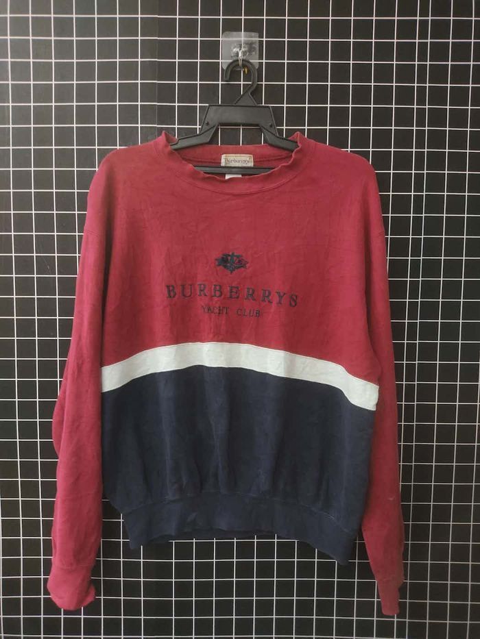 Burberry Vintage Burberry's Sweatshirt Size US M / EU 48-50 / 2 - 1 Thumbnail