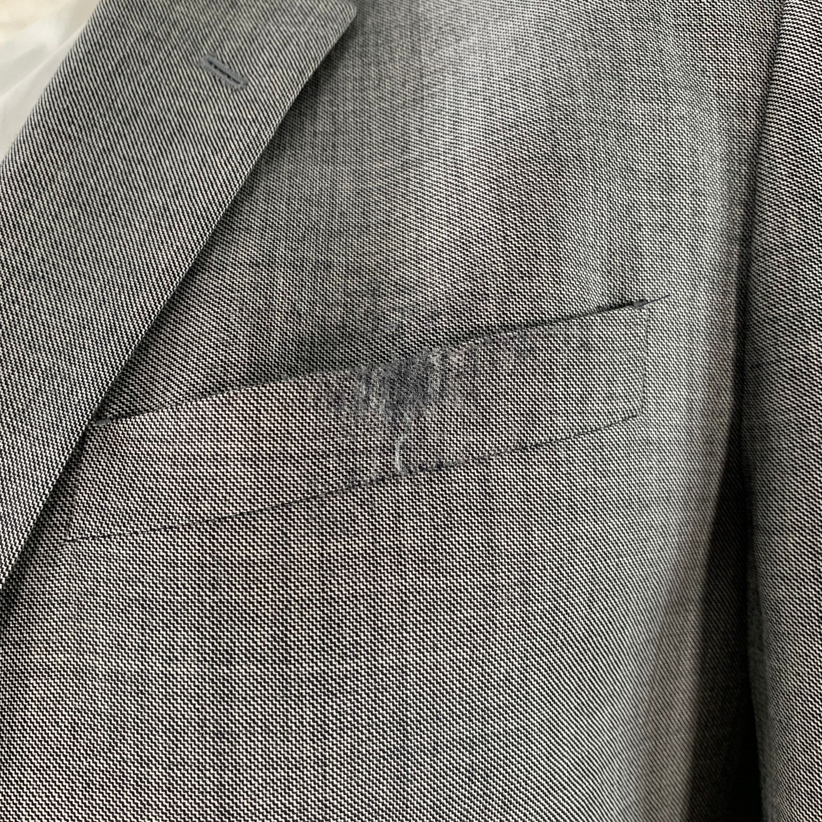 Paul Smith The Kensington Regular Grey Wool Slim Fit Notch Lapel Suit Size 46R - 7 Thumbnail