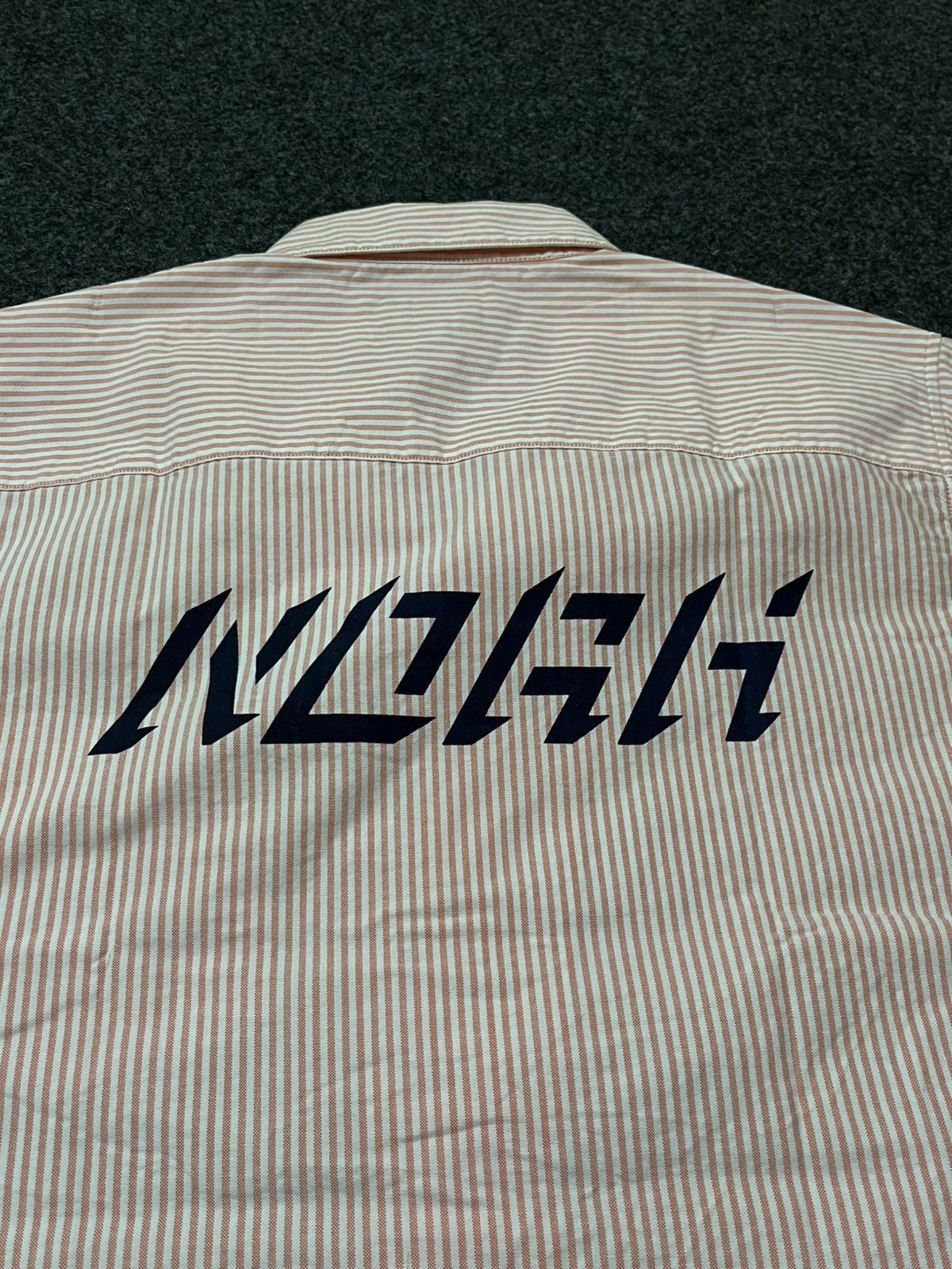 Noah NOAH NYC BAR LOGO STRIPE SHIRTS Size US M / EU 48-50 / 2 - 2 Thumbnail