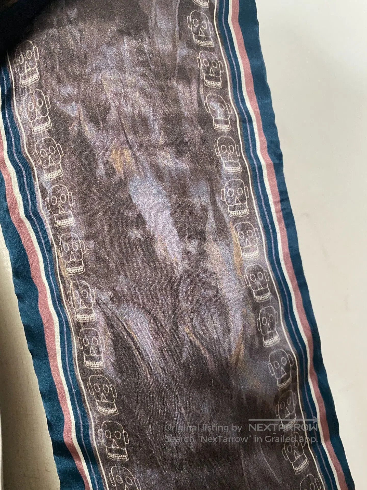 Undercover Undercover Skull Print Scarf. Size ONE SIZE - 3 Thumbnail