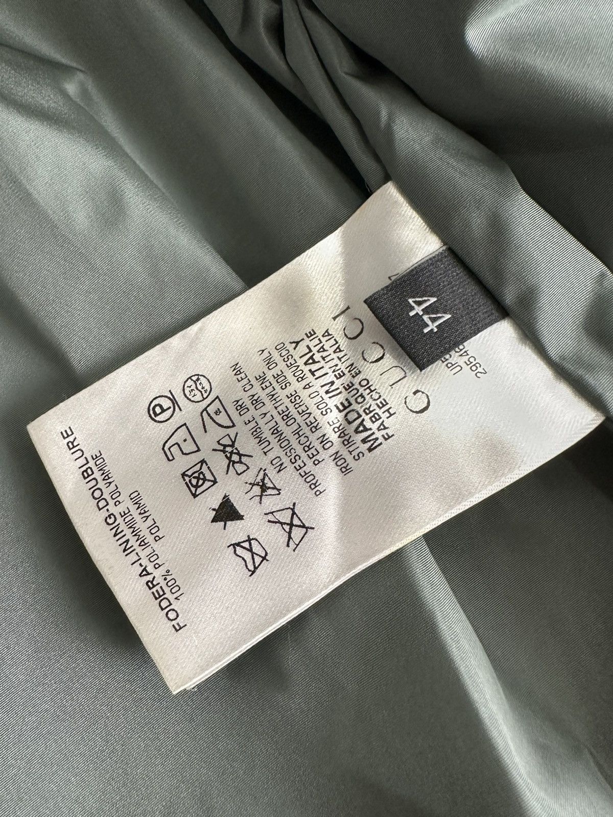 Gucci Gucci - Frida Giannini 2012 Floral Print MA-1 Bomber Jacket Size US S / EU 44-46 / 1 - 12 Thumbnail