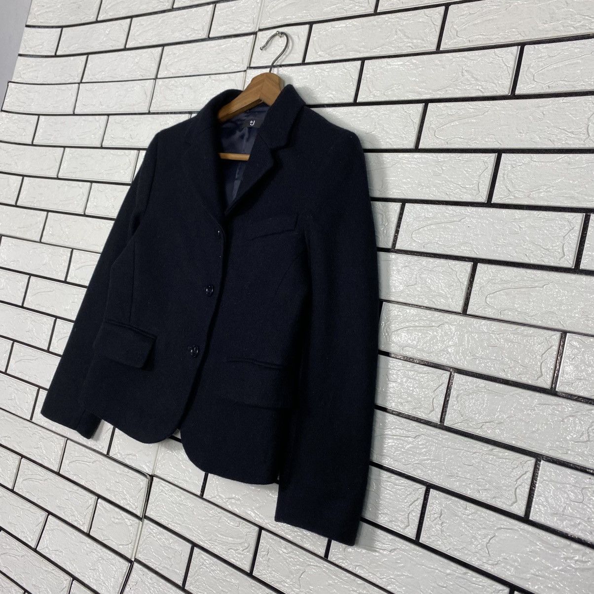 Japanese Brand 📌Cropped Jacket Wool J+ Jill Sander Size S / US 4 / IT 40 - 3 Thumbnail