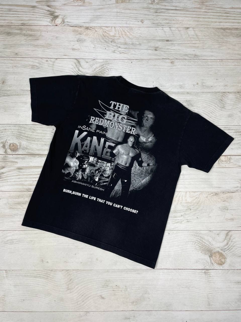 Vintage Vintage Kane The Big Redmonster T-Shirt Wrestling 2000s WWE Size US M / EU 48-50 / 2 - 2 Thumbnail