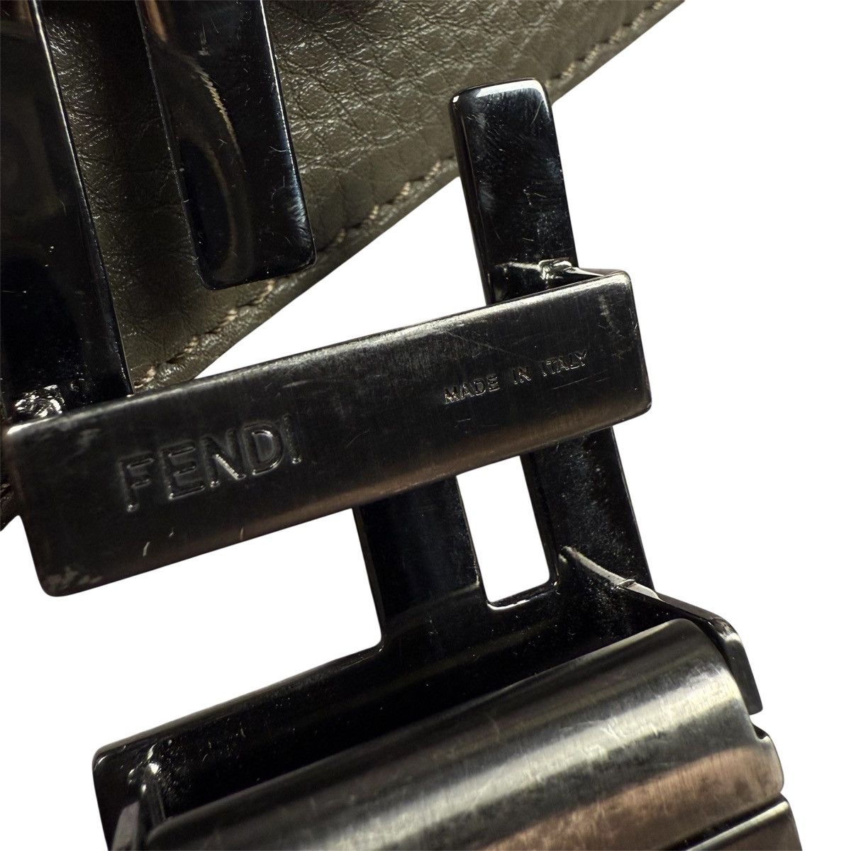 Fendi FENDI Reversible ‘Black/Green’ Belt Size 34 - 6 Thumbnail