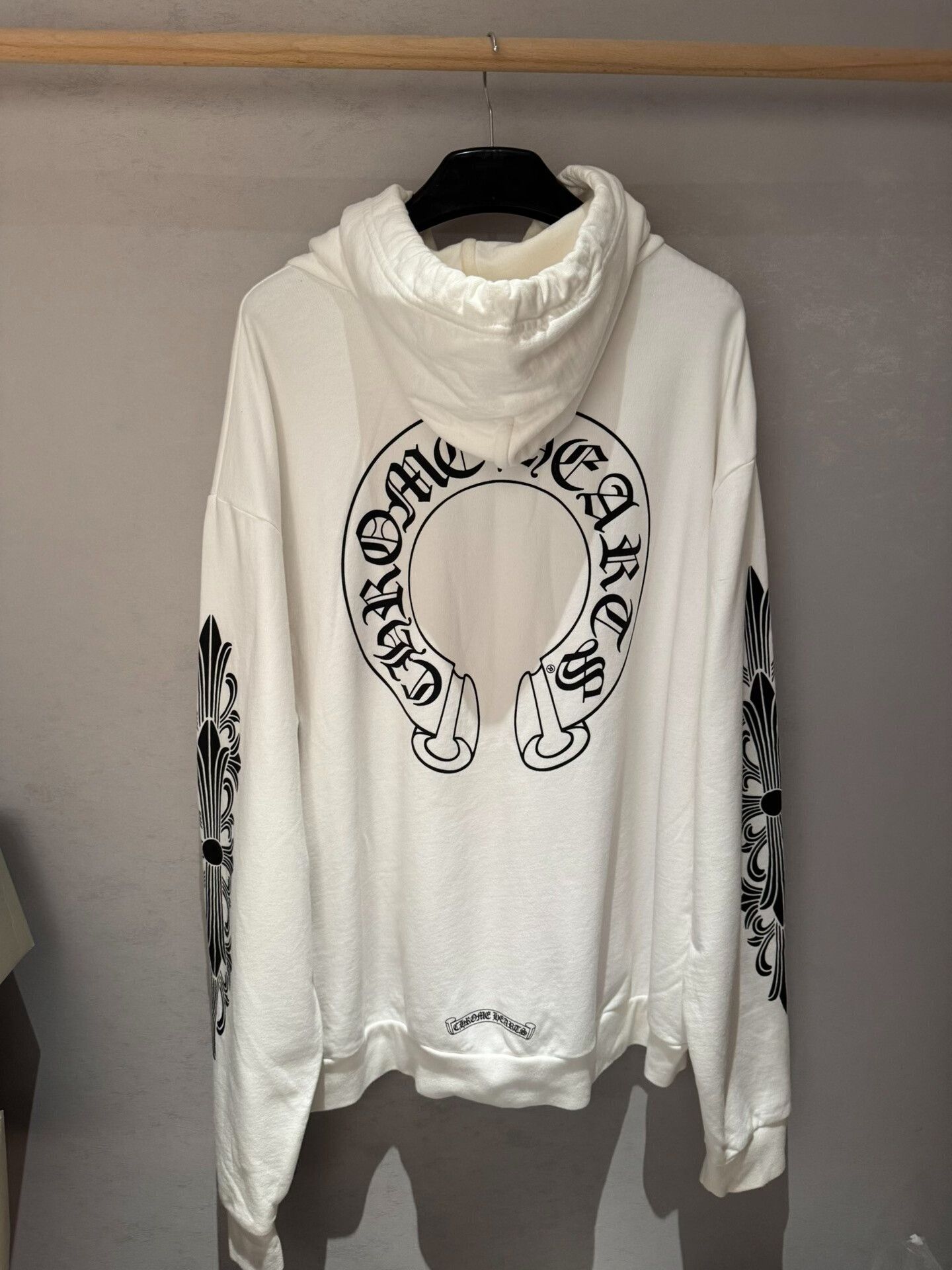 Chrome Hearts chrome hearts classic white sweatshirt with print Size US XL / EU 56 / 4 - 1 Thumbnail