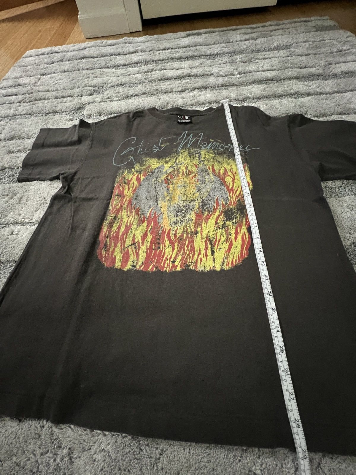 Japanese Brand Saint michael janes addiction t shirt (ghost memories) Size US S / EU 44-46 / 1 - 7 Thumbnail