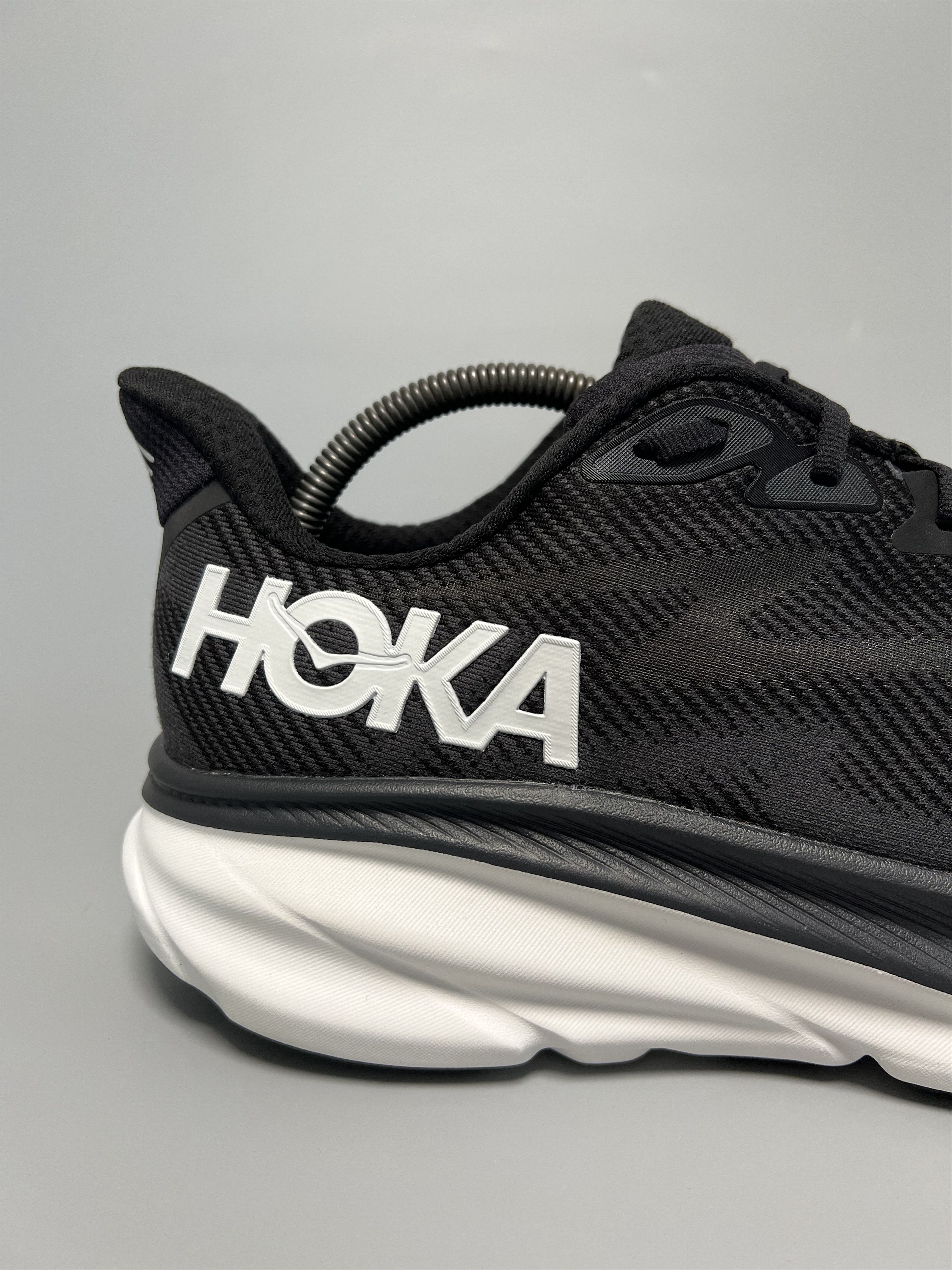 Hoka 11.5D Hoka One One Clifton 9 Running Shoes 1127895-BWHT Size US 11.5 / EU 44-45 - 12 Thumbnail